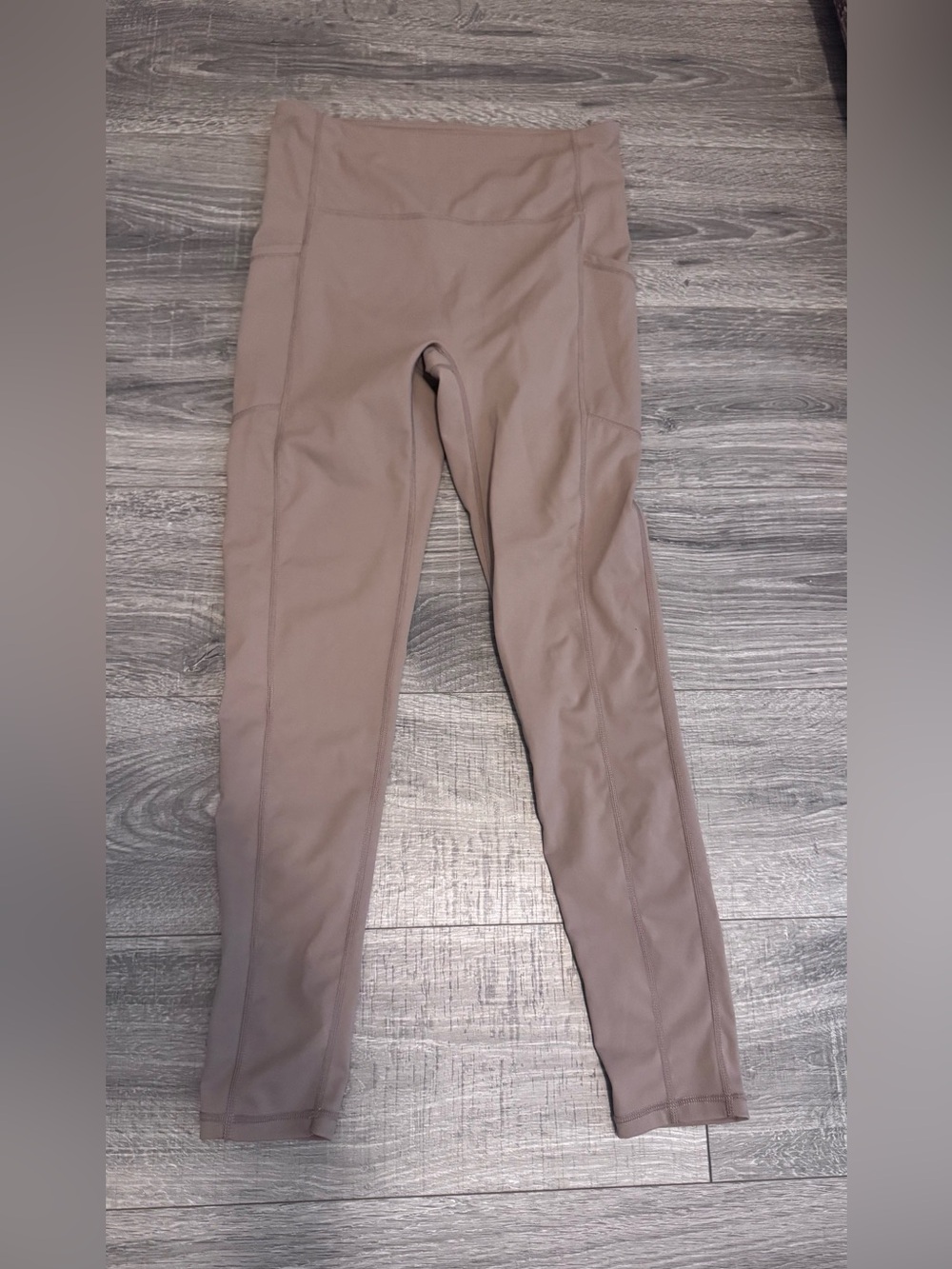 Mono B Mauve Taupe High-Waist Leggings